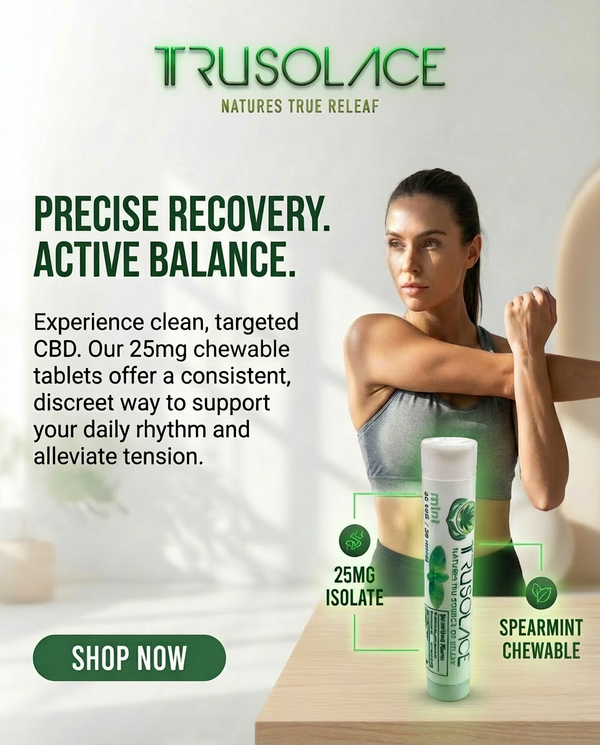 Rapid Calm Spearmint CBD Chewable Tablets